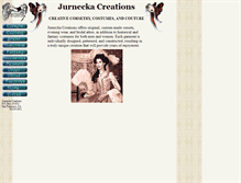 Tablet Screenshot of jurneckacreations.com